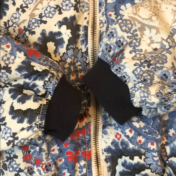 Free People Printed Bomber Jacket - Picture 6 of 10